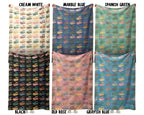 Vintage Pontoon Boat Blanket – Cozy Nautical Throw for Lake Lovers