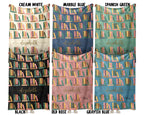 Custom Name Reading Blanket Retro Book Lover Throw Cozy Personalized Gift Soft Library Inspired Decor for Home