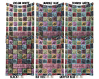 Custom Name Beaver Blanket – Personalized Woodland Animal Throw