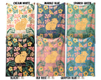 Floral Custom Name Guinea Pig Blanket, Floral Pet Lover Throw, Cozy Wildflower Blanket for Kids Teens Adults Gift