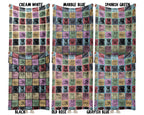 Pug Dog Blanket, Vintage Pug Lover Throw, Cozy Retro Dog Fleece Blanket, Unique Pet Lover Gift for Home and Kids