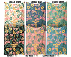 Floral Ice Hockey Blanket – Cozy Sports Fan Throw Gift