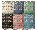 Custom Name Capybara Blanket – Vintage Style Animal Lover Throw