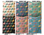 Retro Bull Blanket for Farmhouse Decor, Cozy Ranch Throw for Cow Lovers and Rustic Wildlife Home Style