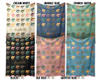 Custom Name Shark Throw Blanket – Vintage Ocean Gift for Shark Fans
