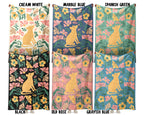 Floral Possum Blanket – Cozy Vintage Opossum Lover Throw Gift