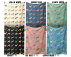 Retro Pitbull Blanket Gift for Dog Lovers, Cozy Canine Throw, Pet Inspired Decor Accent for Bedroom and Living Spaces