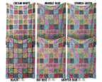 Personalized Monkey Blanket Custom Name Cozy Retro Animal Throw Gift