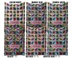 Personalized Name Moose Blanket, Retro Wildlife Throw for Nature Lovers