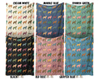 Retro Border Collie Dog Throw Blanket, Smart Sheepdog Lover Gift, Black and White Cozy Home Decor and Canine Accent