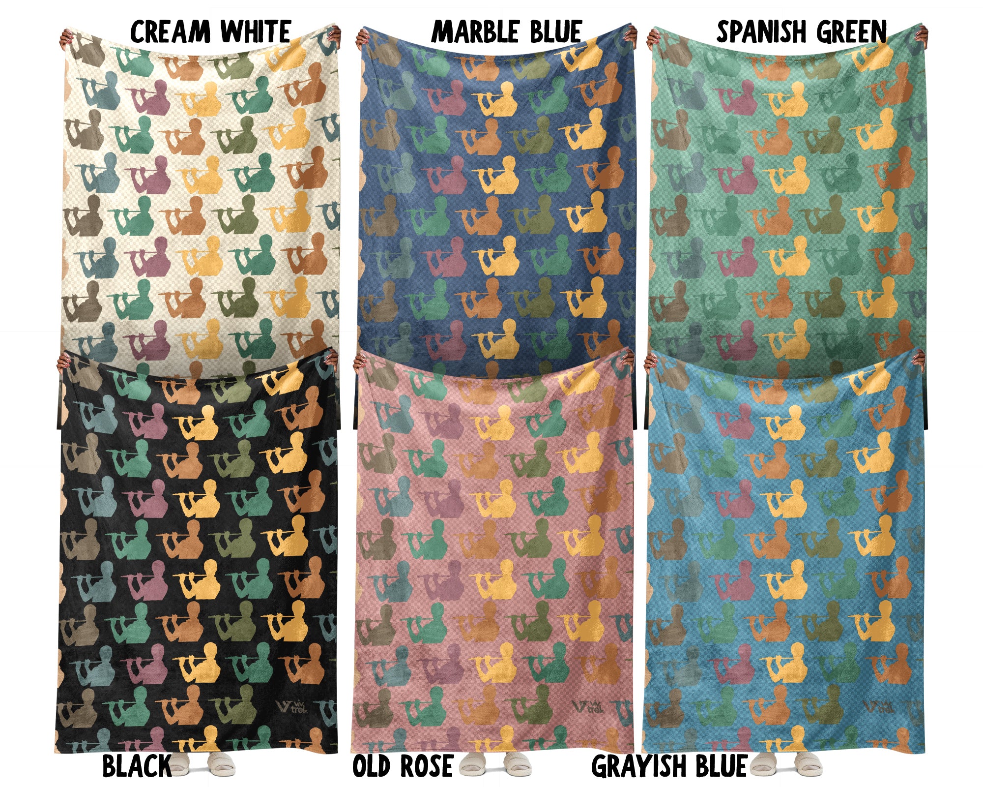 Flute Music Blanket – Cozy Gift for Flutists & Music Lovers