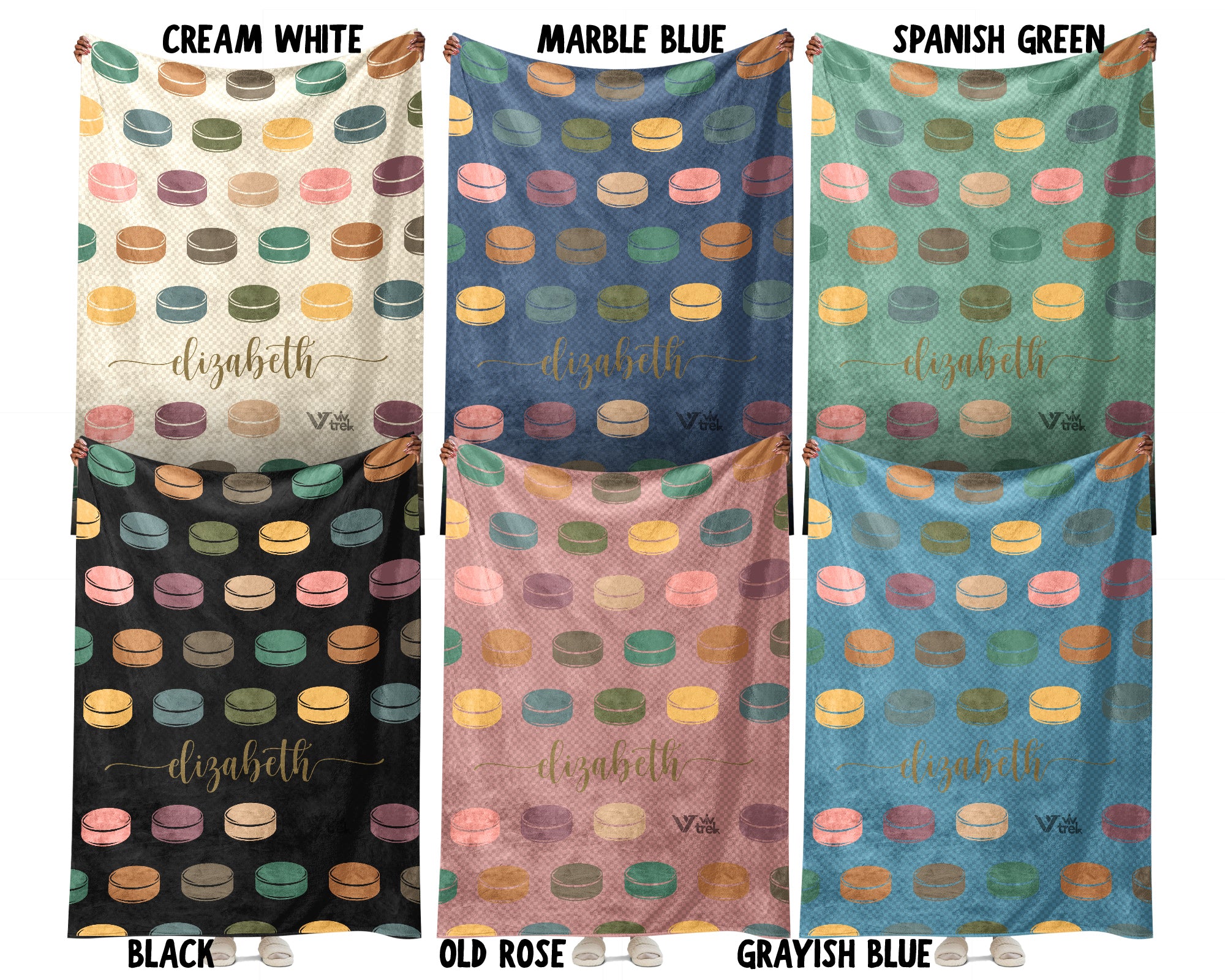 Custom Name Hockey Blanket – Personalized Cozy Throw for Sports Fans
