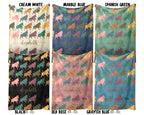 Custom Name Retro Bull Blanket, Personalized Rustic Ranch Throw for Cow Farm Wildlife Lover Home Decor and Gifts