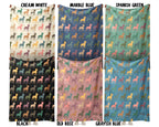 Retro Boston Terrier Dog Blanket Cozy Puppy Lover Throw Gift