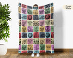 Vintage Basketball Lover Blanket – Cozy Sports Fan Throw Gift