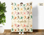 Custom Name Fencer Blanket – Personalized Fencing Lover Throw