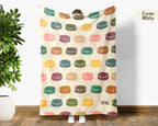 Retro Ice Hockey Blanket – Cozy Throw for Ice Hockey Players & Fans