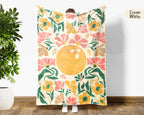 Floral Bowling Blanket – Cozy Bowler Gift Throw
