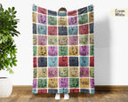 Bull Terrier Blanket – Cozy Vintage Dog Lover Throw Gift