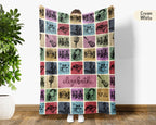 Custom Name DJ Blanket – Personalized Music Lover Throw Gift