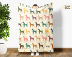 Vintage Dobermann Blanket – Cozy Dog Lover Throw Gift