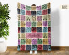 Personalized Fencing Blanket – Custom Name Fencer Sport Throw