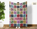 Custom Name German Shepherd Blanket – Personalized Dog Lover Throw