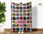 Personalized Shark Blanket – Custom Name Ocean Throw for Shark Lovers