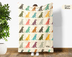 Retro Dog Blanket – Cozy Vintage Style Pet Lover Throw