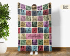 Personalized Great Dane Blanket – Custom Name Cozy Retro Dog Lover Throw