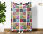Brachiosaurus Dinosaur Blanket – Cozy Retro Dino Gift Throw