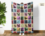 Vintage Eagle Blanket – Cozy Retro Bird Lover Throw Gift