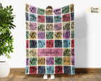 Personalized Horse Racing Blanket Cozy Custom Name Throw Soft Equestrian Decor Unique Racing Fan Gift for Home
