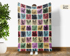 Vintage Chicken Blanket – Cozy Farmhouse Animal Lover Throw