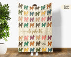 Personalized Old English Sheepdog Blanket | Custom Dog Name Throw | Shaggy Breed Gift for Pet Lovers Home Decor Accent