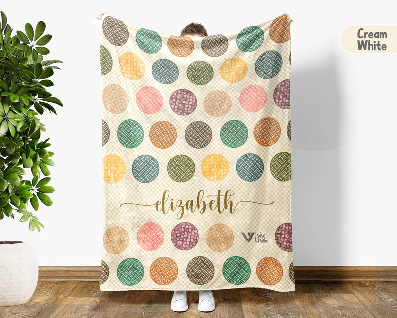 Personalized Dodgeball Blanket Custom Name Sports Throw Cozy Funny Game Decor Unique Gift for Player Fan Home Accent