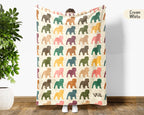 Funny Bulldog Lover Blanket – Vintage Dog Throw Gift