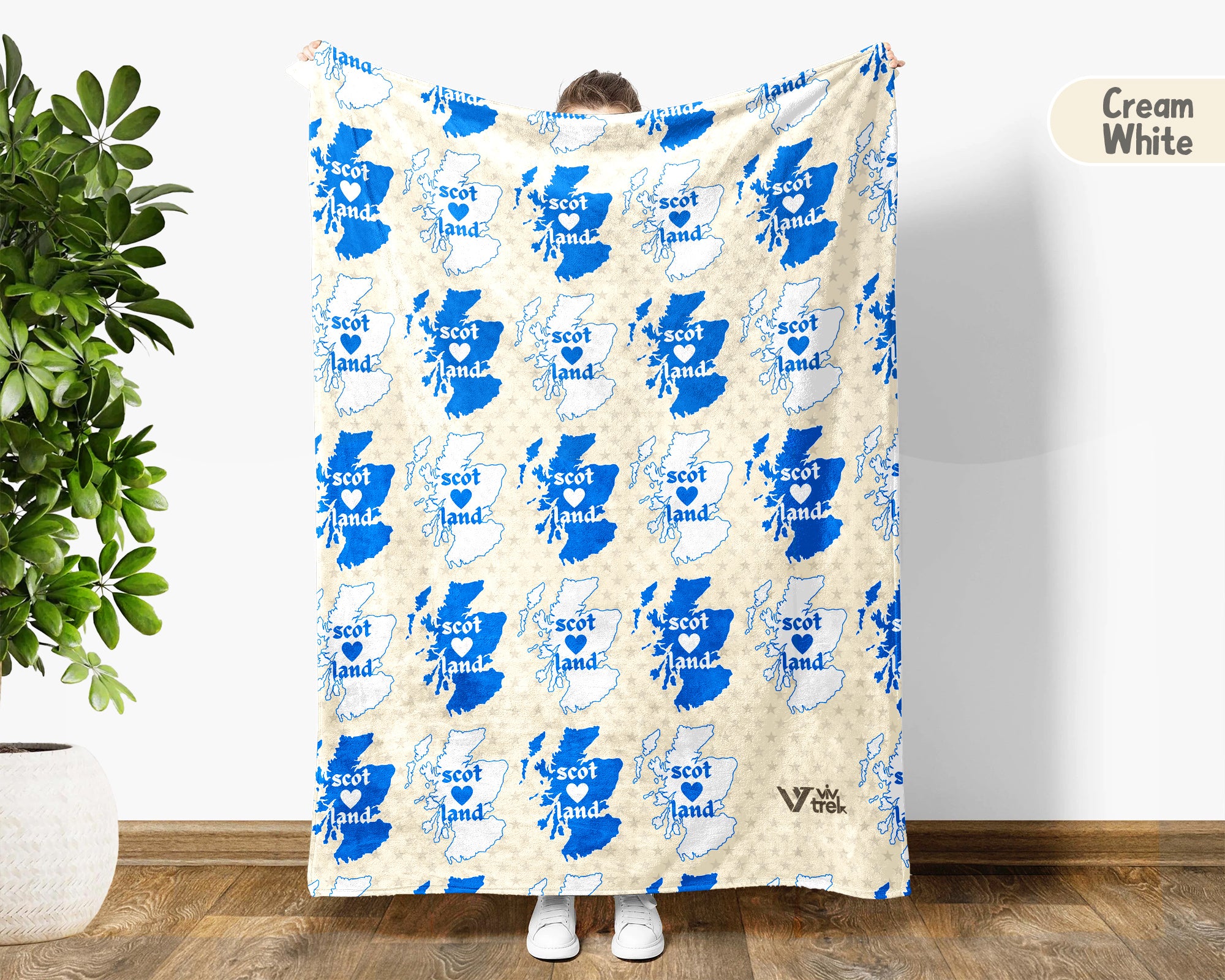 Scotland Tartan Blanket Throw with Scottish Plaid Design, Cozy Highland Decor, Clan Pride Heritage Gift Blanket for Home