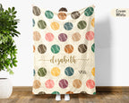Personalized Name Baseball Throw Blanket – Cozy Gift for Baseball Lovers