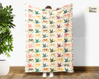 Retro Birdwatcher Blanket for Bird Lovers and Nature Enthusiasts