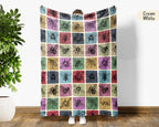 Vintage Bee Lover Blanket Retro Nature Inspired Cozy Throw Gift