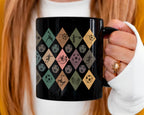 Retro Custom Soccer Mug, Personalized Name Football Coffee Cup, Unique Soccer Lover Gift, Vintage Sports Fan Mug, Player Gift Drinkware