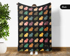 Vintage Guinea Pig Blanket Cozy Small Pet Lover Throw Gift