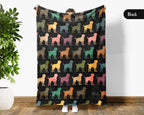 Retro Rottweiler Dog Blanket – Cozy Gift for Dog Lovers