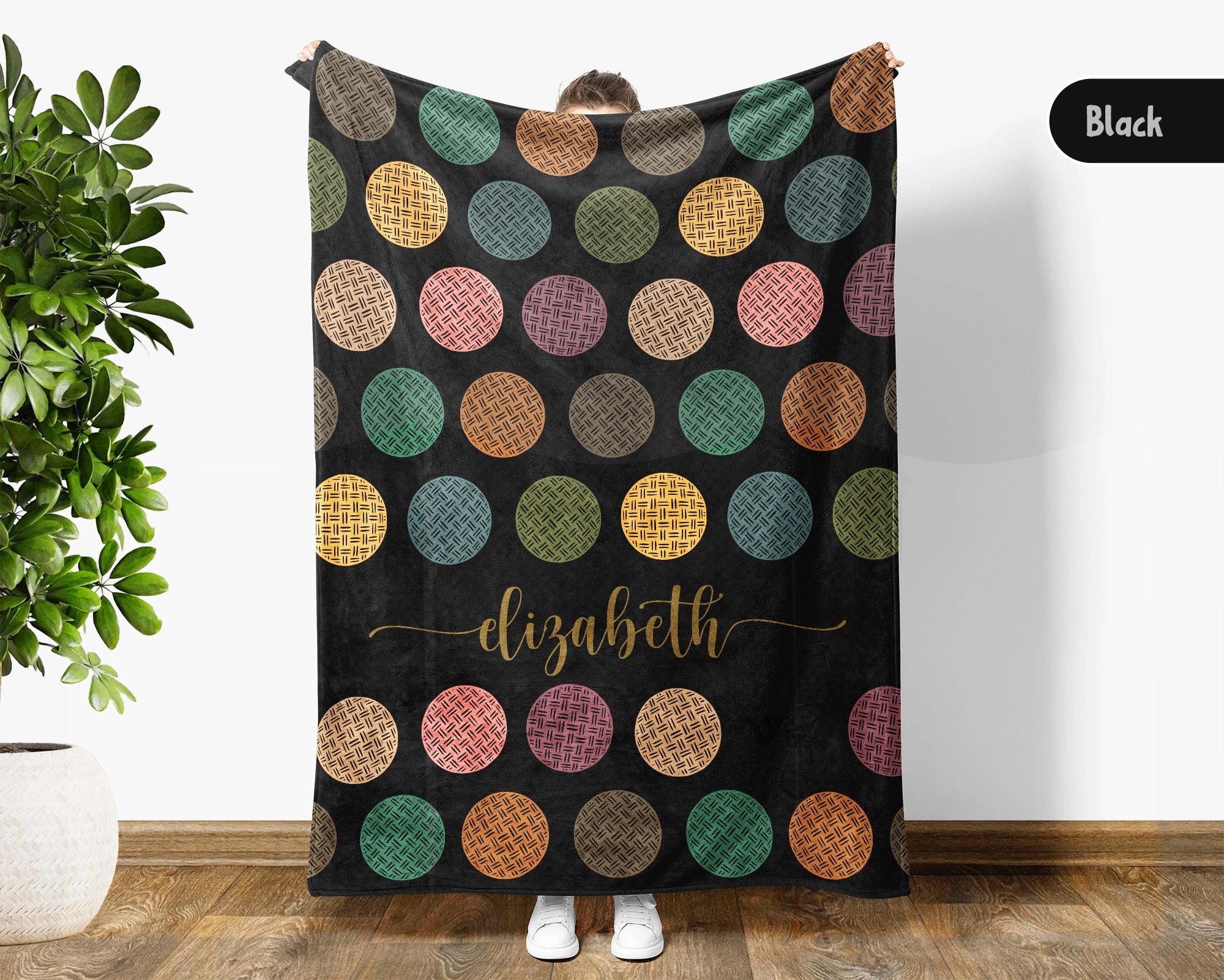 Personalized Dodgeball Blanket Custom Name Sports Throw Cozy Funny Game Decor Unique Gift for Player Fan Home Accent