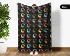 Retro Eagle Throw Blanket – Cozy Wildlife Lover Gift