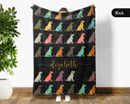 Custom Name Dog Blanket – Personalized Cozy Throw for Pet Lovers