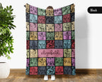 Personalized Bodybuilding Blanket Custom Name Fitness Throw, Cozy Gym Lover Gift, Sporty Home Decor for Men and Women