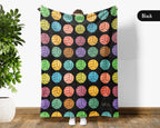 Retro Volleyball Blanket Gift for Sports Lovers, Cozy Athletic Throw, Fun Game Room Decor Accent for Bedroom and Living Spaces