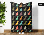 Retro Dog Blanket – Cozy Vintage Style Pet Lover Throw